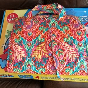 VERA BRADLEY Hanging Organizer Travel Makeup case